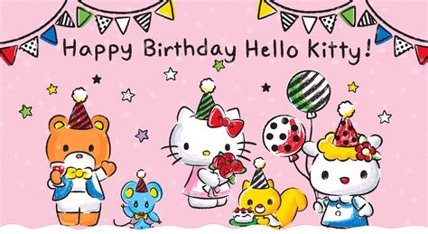 Hello kitty happy birthday gif - With Tenor, maker of GIF Keyboard, add popular Birthday Kittens animated GIFs to your conversations. Share the best GIFs now >>>
